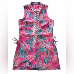 Lily Pulitzer Romper Style Dress Size 4 Colorful